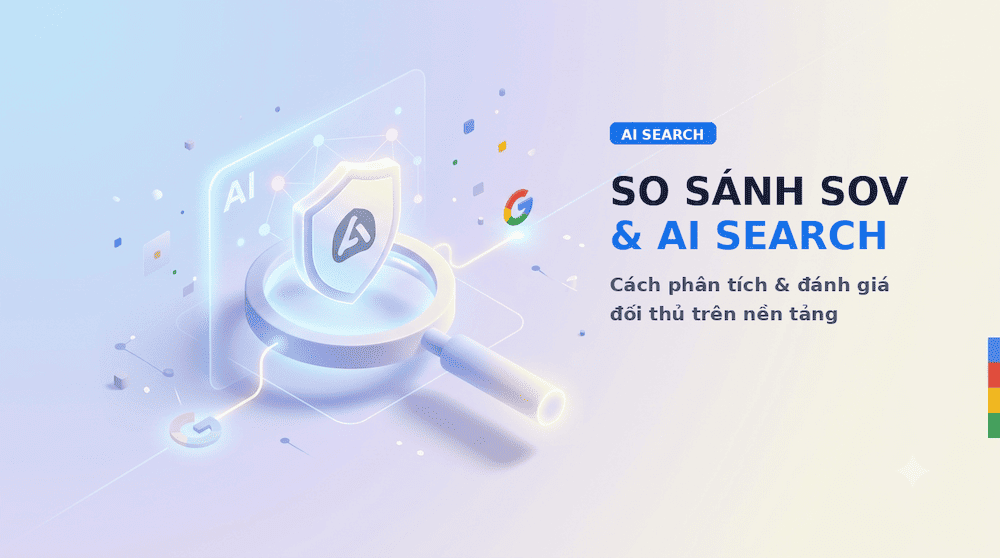 So sánh SOV - AI Search: Cách phân tích và đánh giá đối thủ trên nền tảng